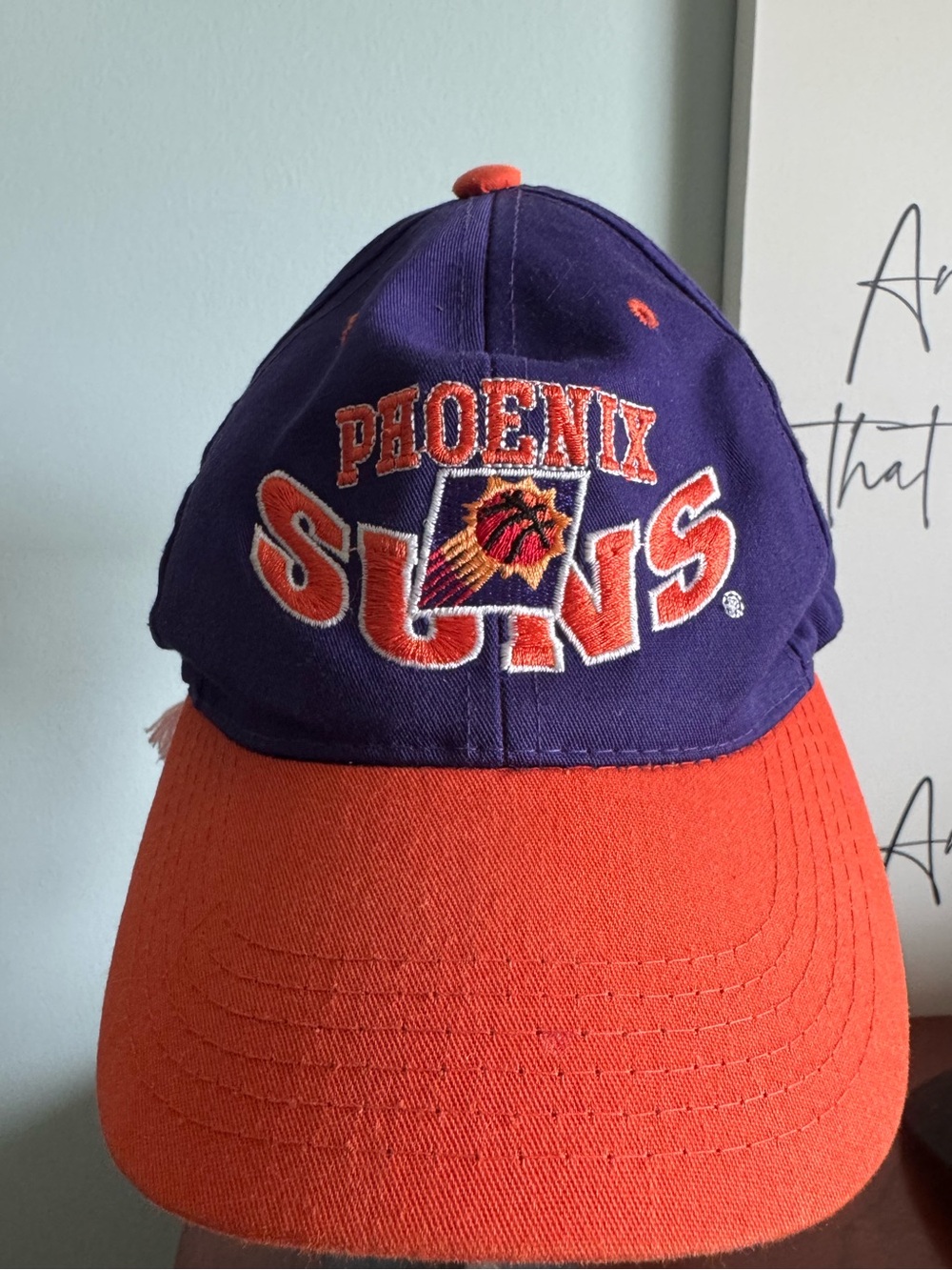 NBA Purple and Orange Team Logo Hat